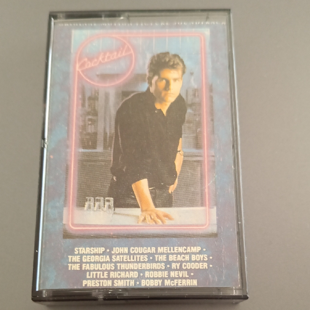 Vintage Cocktail Soundtrack Cassette